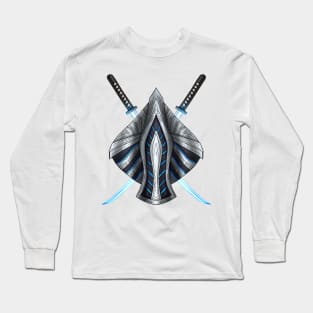 Futuristic Shield Long Sleeve T-Shirt